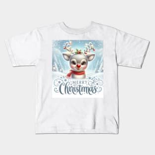 Merry Christmas From Rudolph Kids T-Shirt